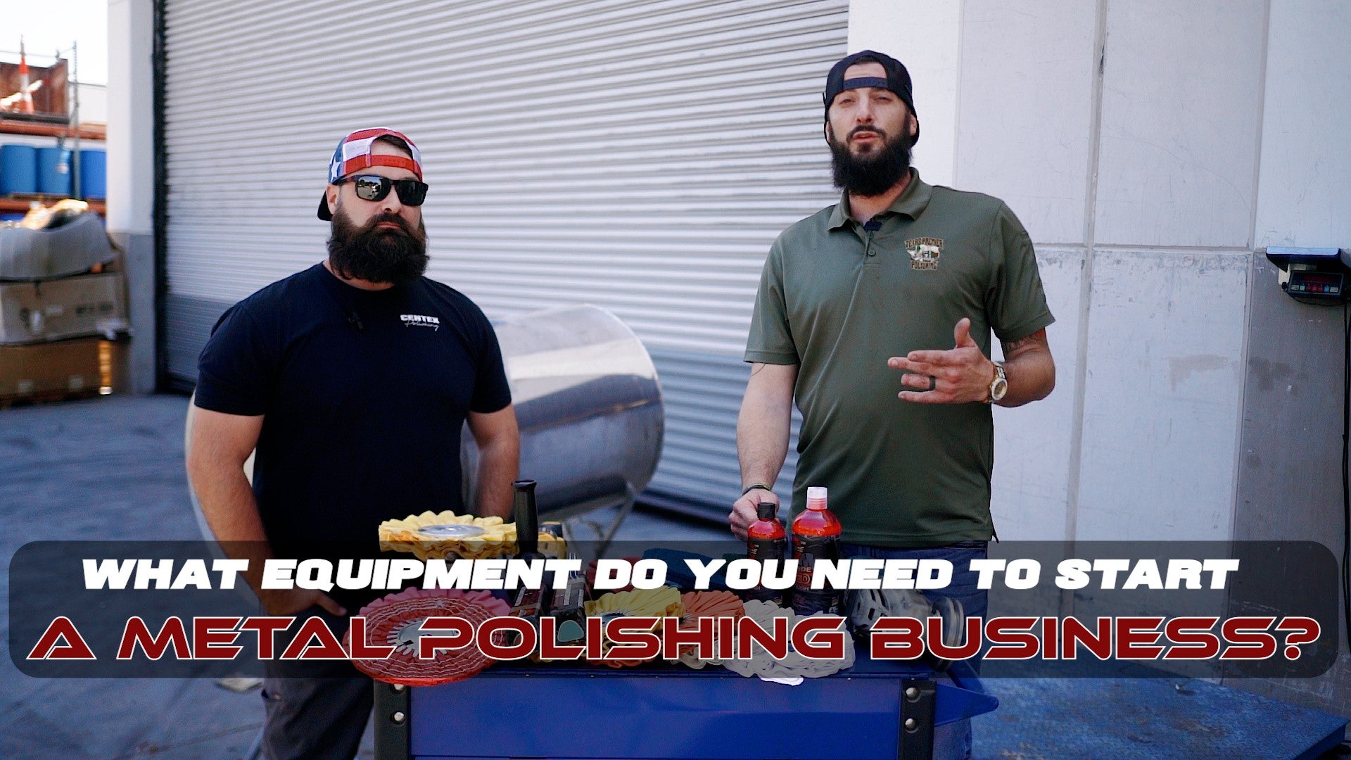 What equipment do you need to start a metal polishing business?