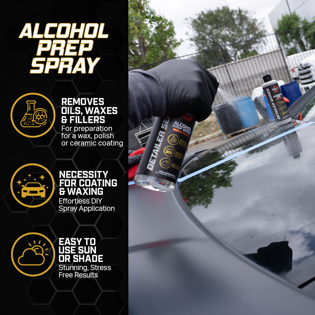 Renegade Products Graphene + Ceramic Line Alcohol Prep Spray for Detailing - High-Quality Solution for Surface Preparation and Cleaning