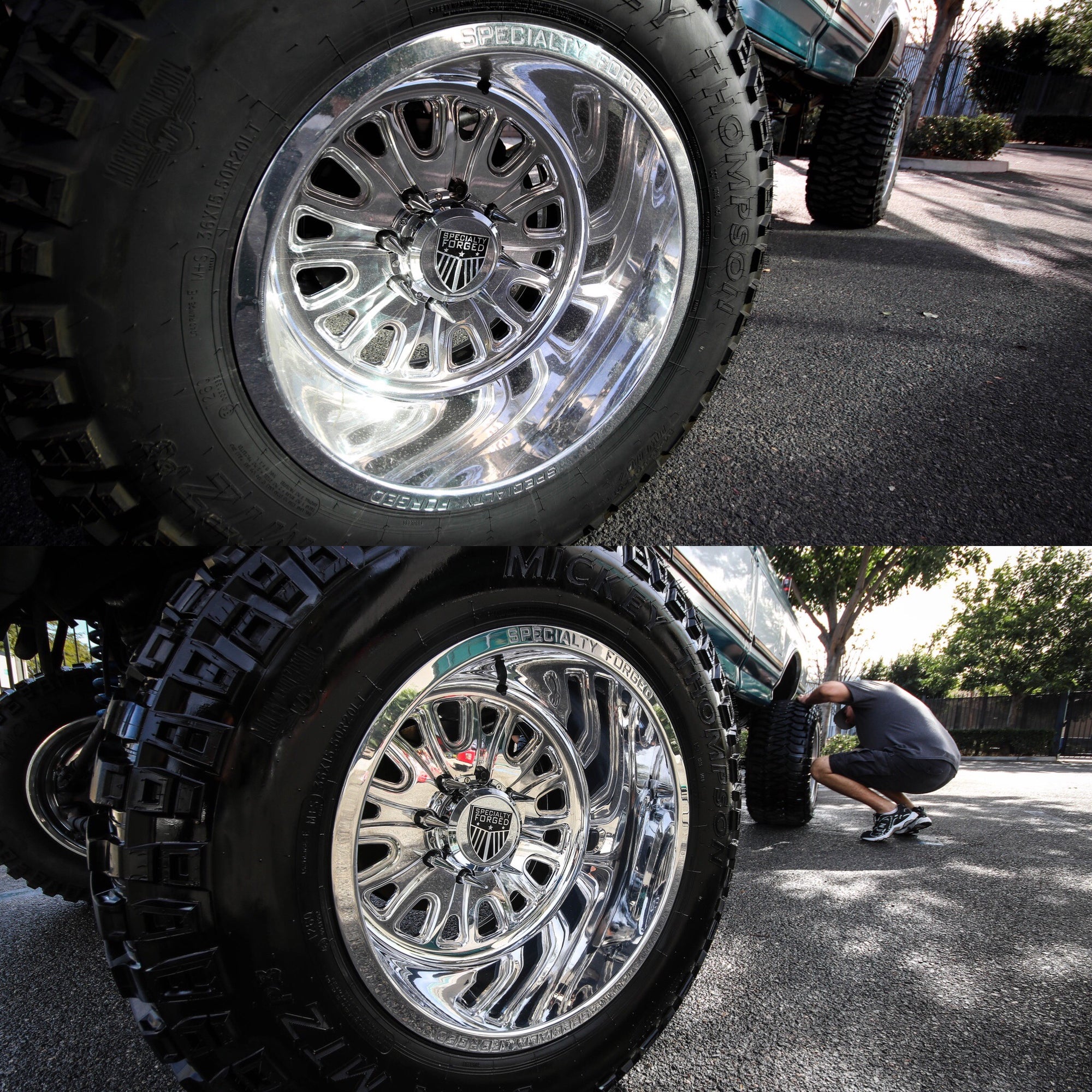 How to polish Forged / Billet Wheels on on lifted trucks