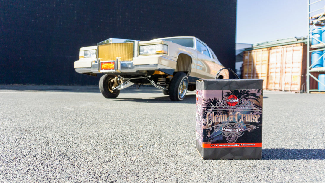 What products do I need to keep my lowrider clean? - Renegade Products USA