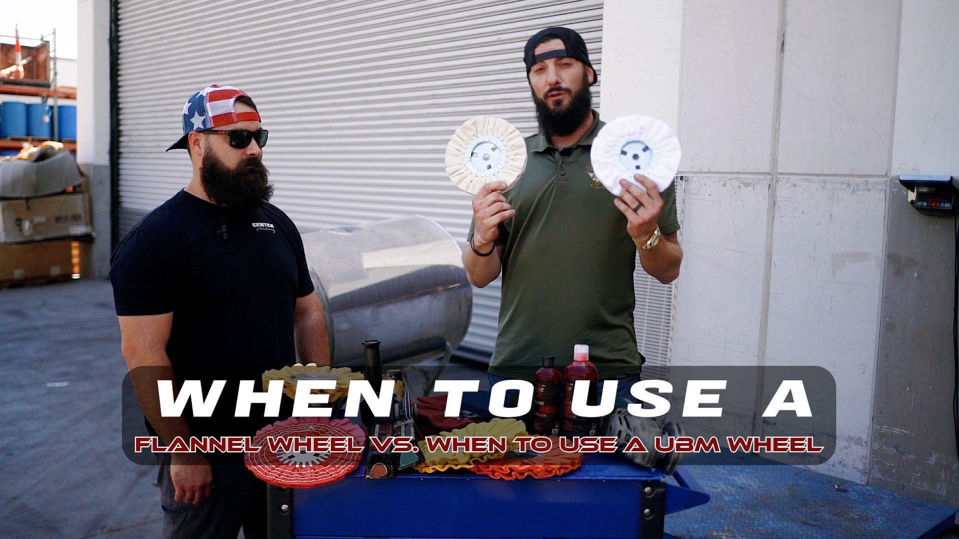 When to use a Flannel buffing wheel vs. a UBM buffing wheel - Renegade Products USA