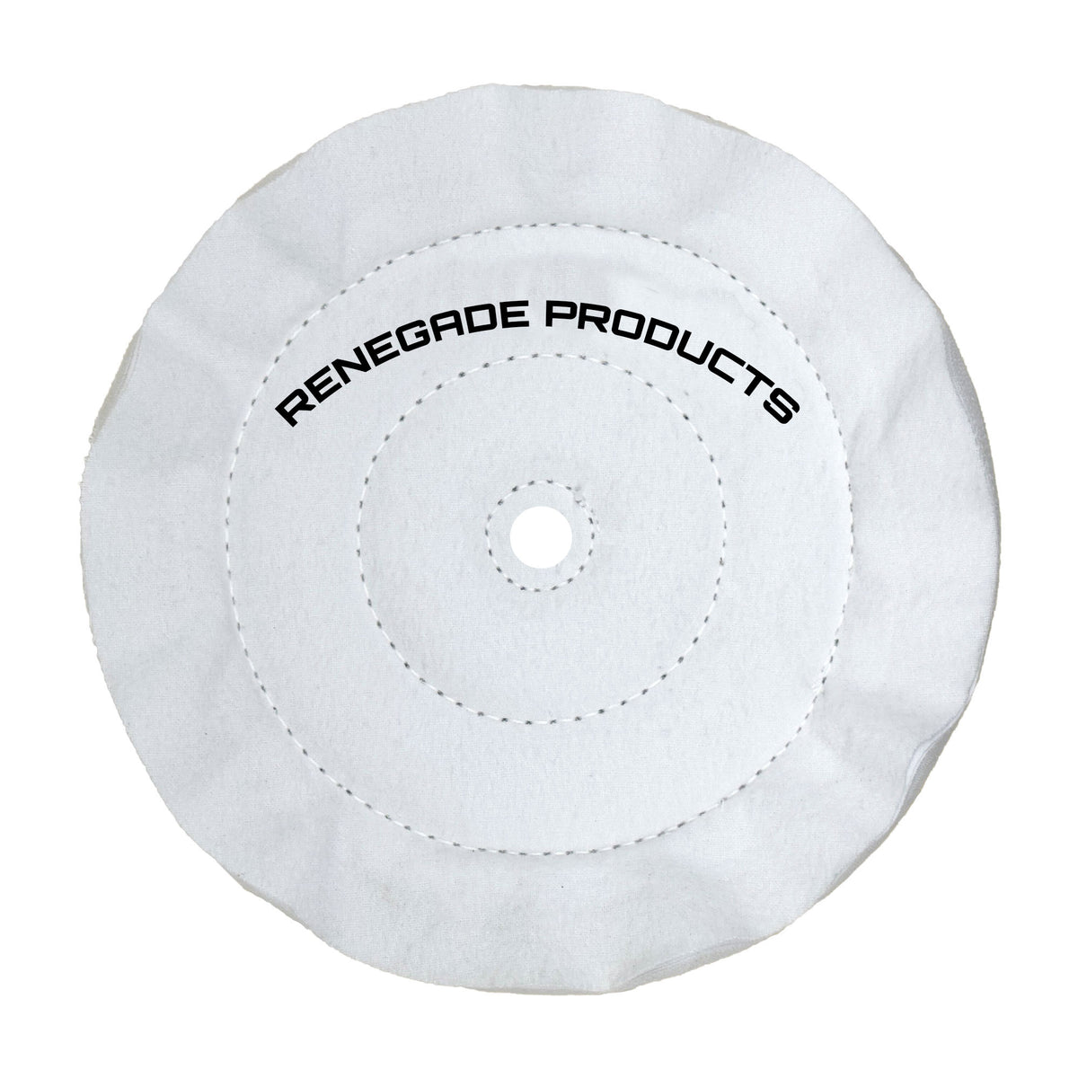 Alt text: Variety of Specialty Stitched Buffing Wheels including flannel and spiral-sewn options for effective metal polishing.