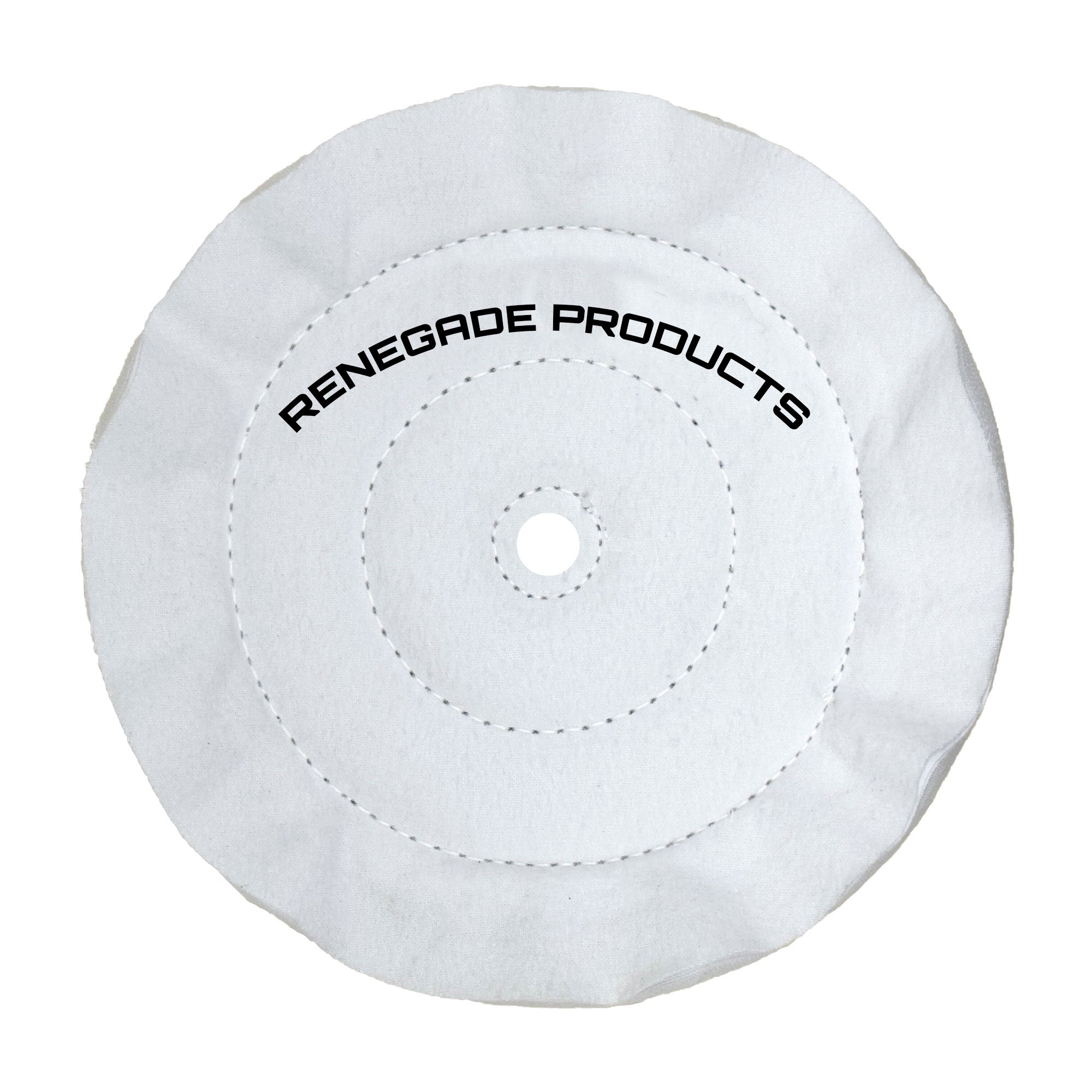 Alt text: Variety of Specialty Stitched Buffing Wheels including flannel and spiral-sewn options for effective metal polishing.