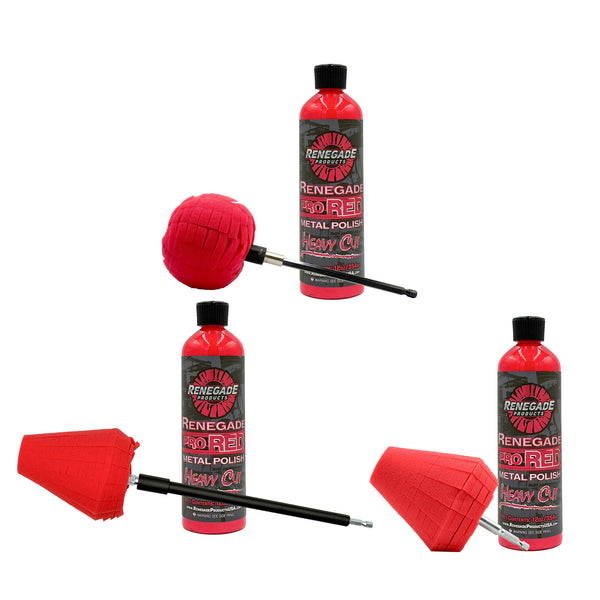 Foam Cone & Foam Ball Polishing Bundles