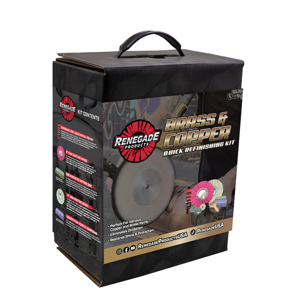 Mini kit de pulido de latón y cobre