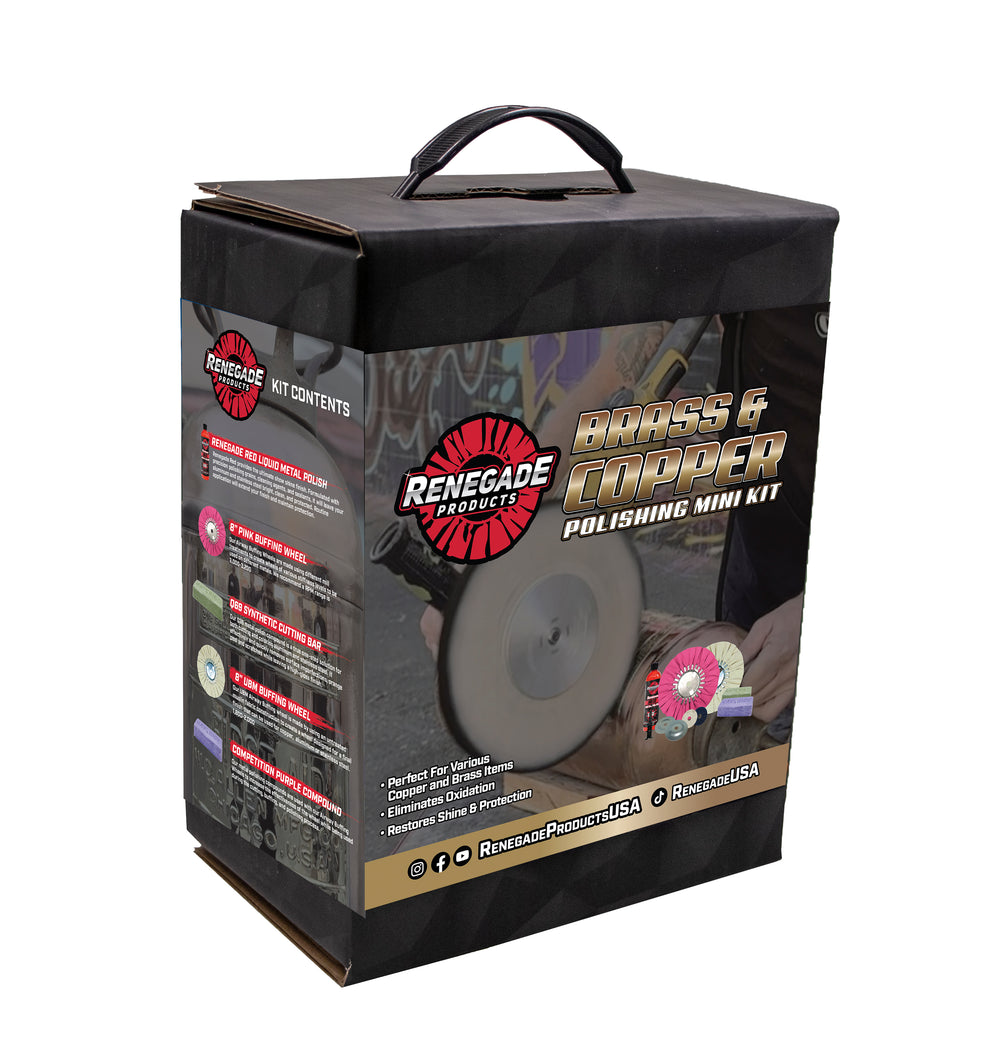 Brass & Copper Polishing Mini Kit - Renegade Products USA