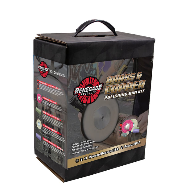 Brass & Copper Polishing Mini Kit - Renegade Products USA
