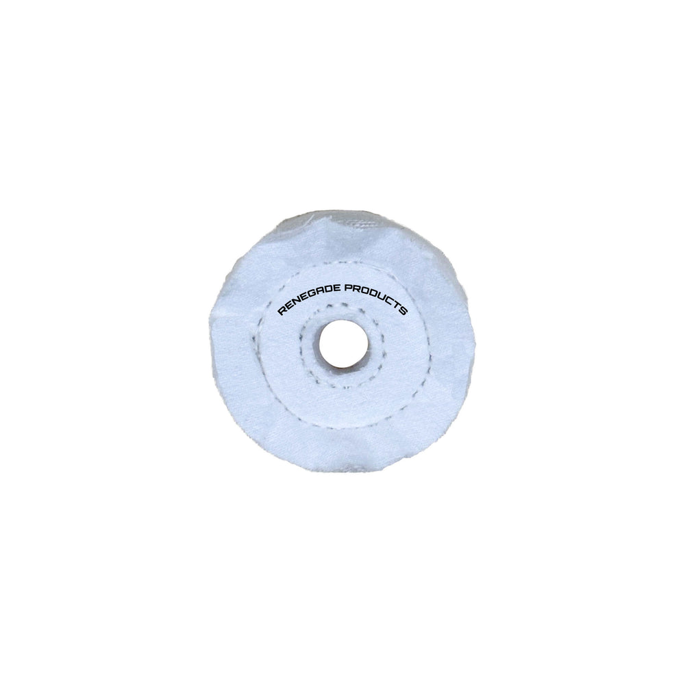 Variety of Specialty Stitched Buffing Wheels including flannel and spiral-sewn options for effective metal polishing.