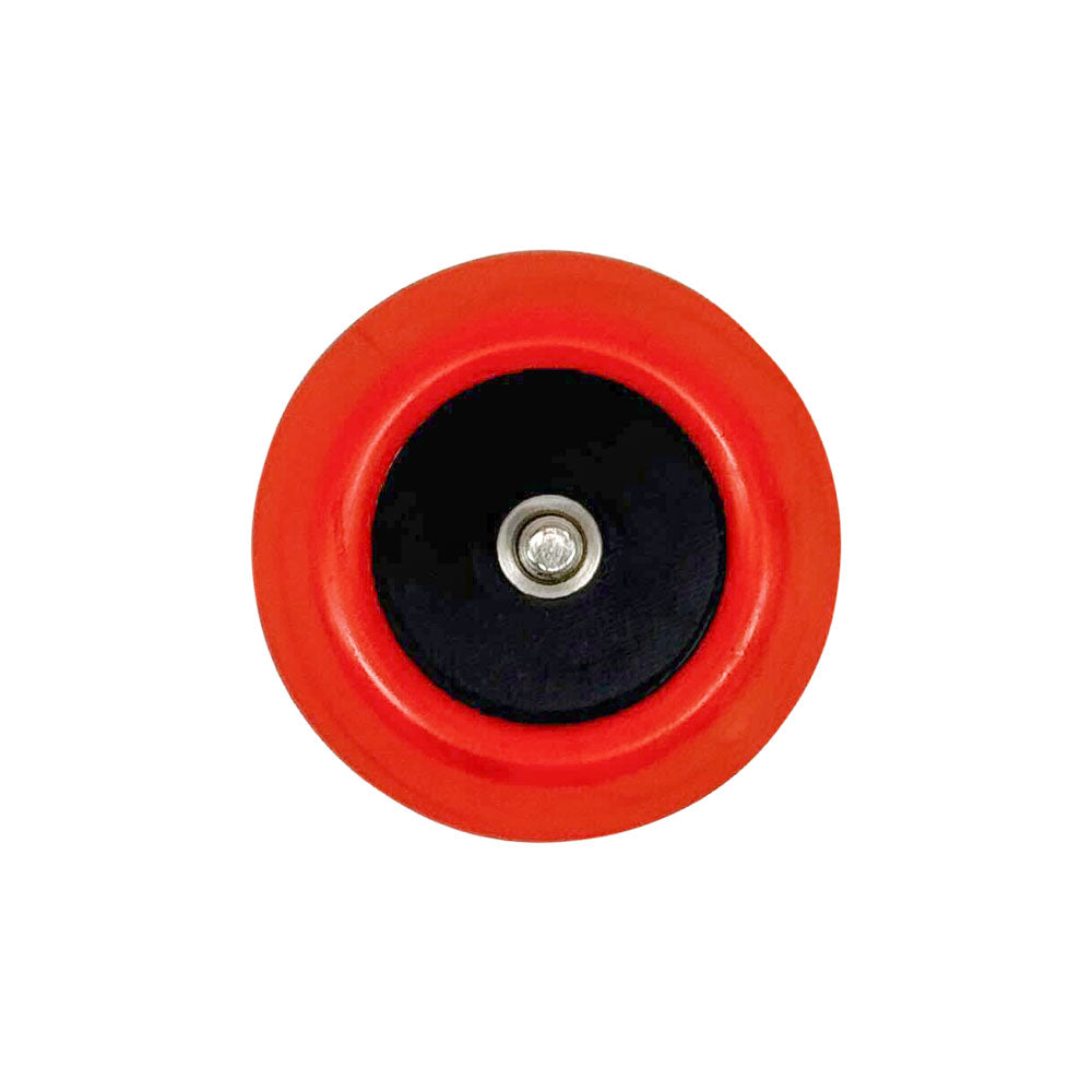 3-inch No-Flex Backing Pad for polishing and sanding with durable polycarbonate and hook and loop system.