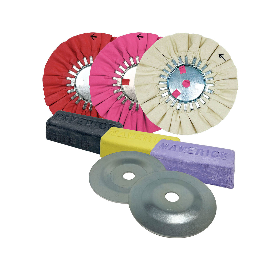 Renegade Products 3-Step Stainless Polishing Kit packaging/box on a white background