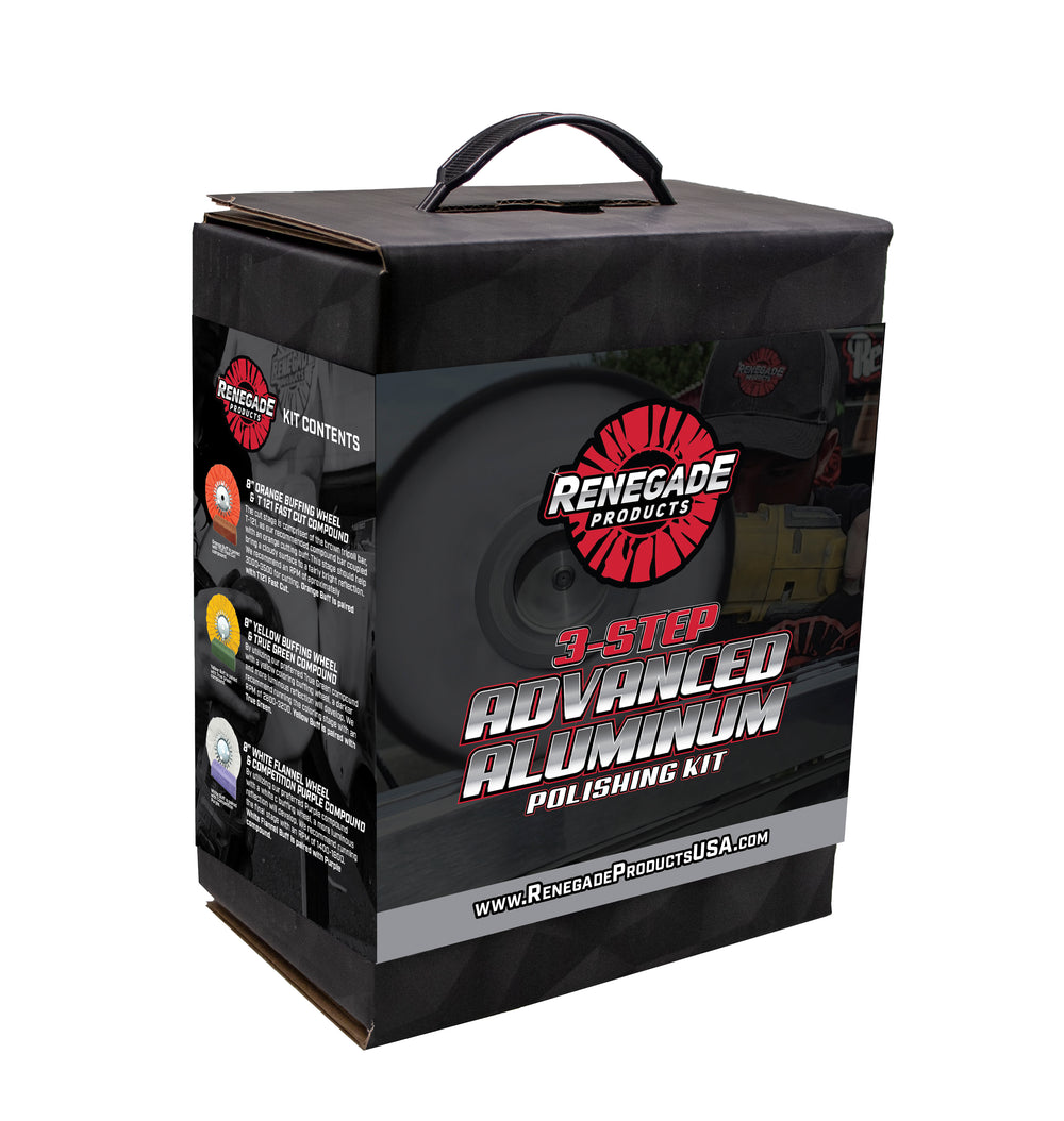 3-Step Advanced Aluminum Polishing Kit