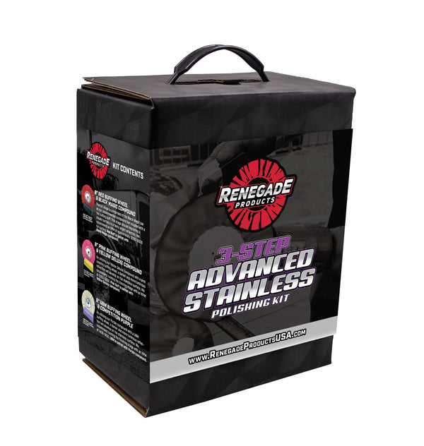 3-Step Advanced Stainless Steel Polishing Kit