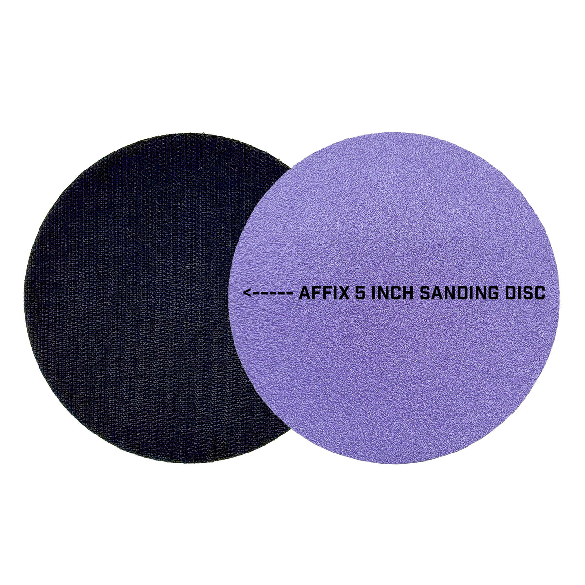 5-inch Semi-Flex Backing Pad for Rotary Sanding with hook and loop connection and standard 5/8&#39;&#39;-11 thread pattern.