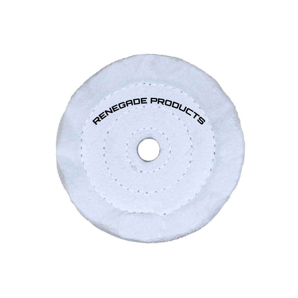 Alt text: Array of Specialty Stitched Buffing Wheels in various sizes and materials for efficient metal polishing.