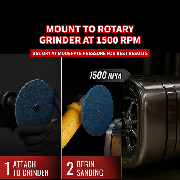 Disques de polissage et de mélange pour la préparation de surface 