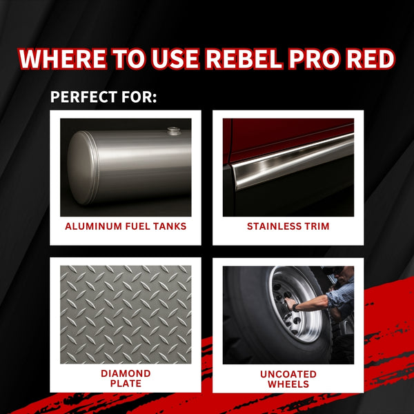 Renegade Pro Rouge Polish pour métaux à coupe agressive