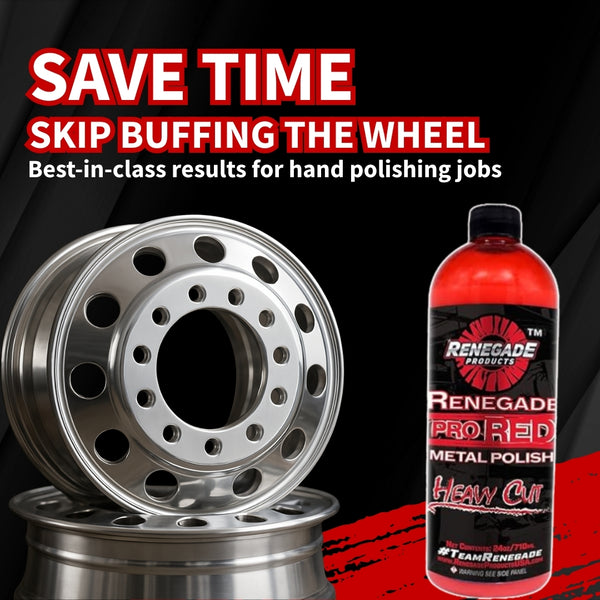 Renegade Pro Rouge Polish pour métaux à coupe agressive