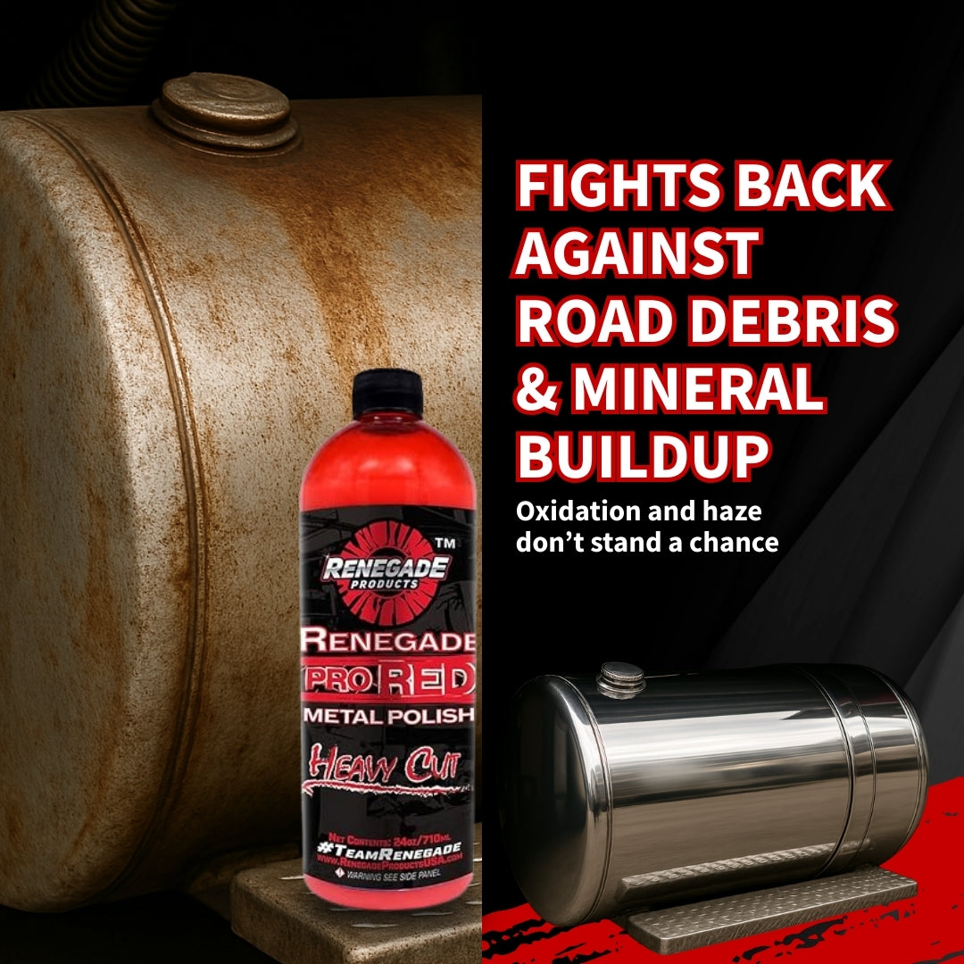 Renegade Pro Red Heavy Cut Metal Polish