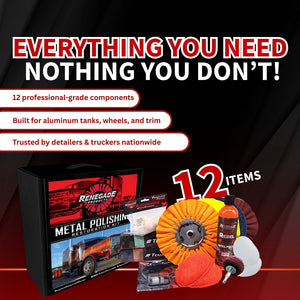 Kit de polissage des métaux et de restauration pour poids lourds 