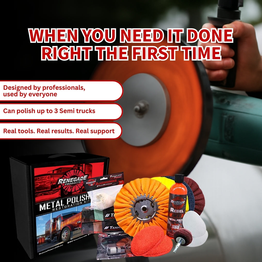 Metal Polishing &amp; Big Rig Restoration Kit