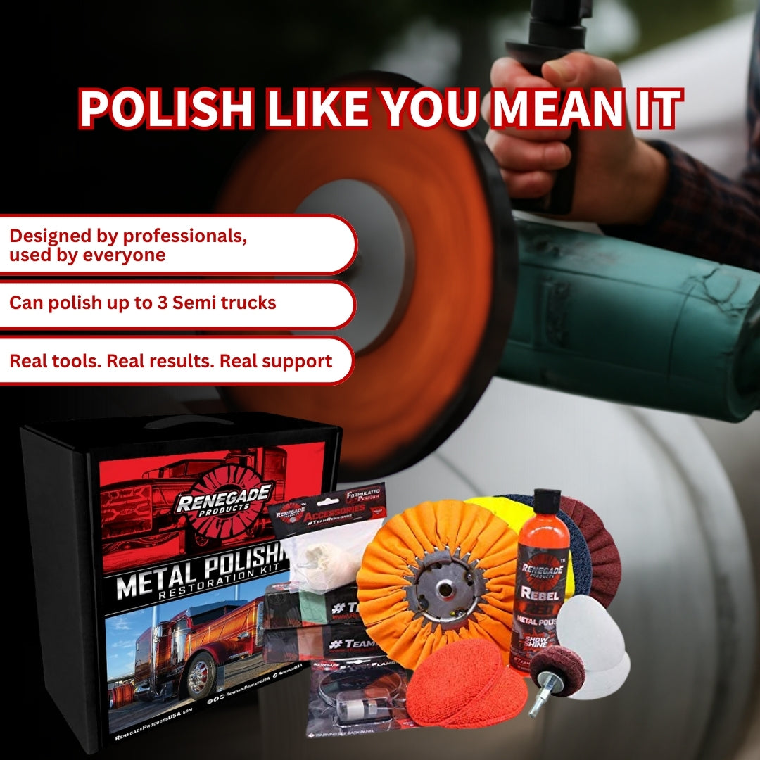 Metal Polishing &amp; Big Rig Restoration Kit
