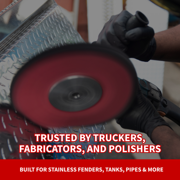 Mini kit de polissage pour acier inoxydable