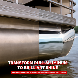 Kit de polissage pour bateau ponton
