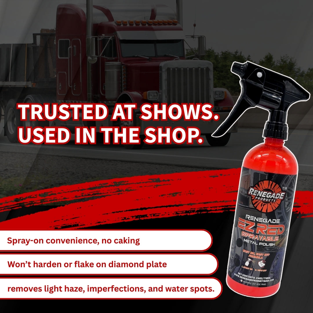 EZ Red Sprayable Metal Polish