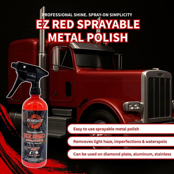 EZ Red Sprayable Metal Polish