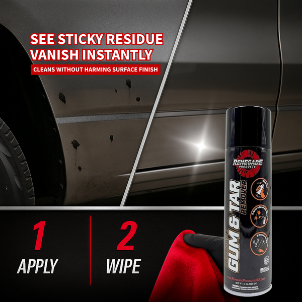 Décapant de gomme et de goudron Renegade