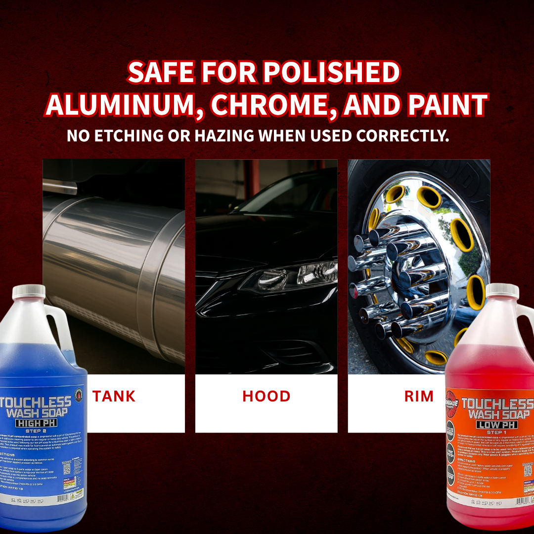 Touchless 2-Step Truck Wash Soap System