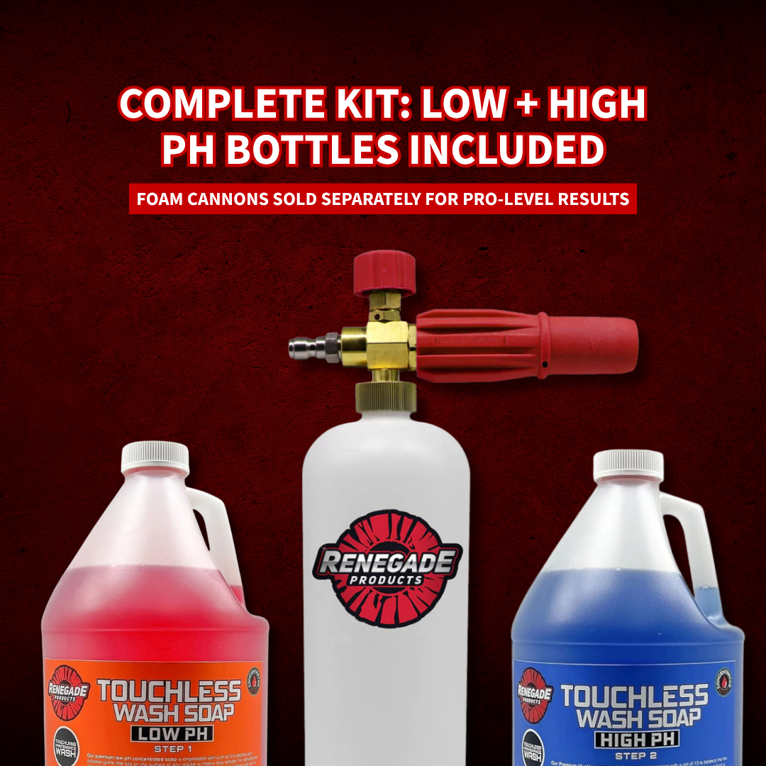 Touchless 2-Step Truck Wash Soap System