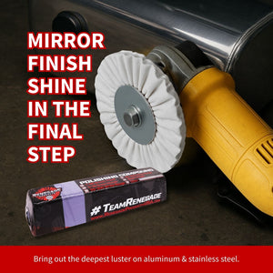 Produits de finition : Pâte à polir les métaux pour disques de polissage