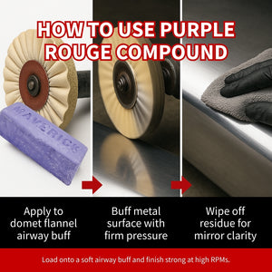 Produits de finition : Pâte à polir les métaux pour disques de polissage