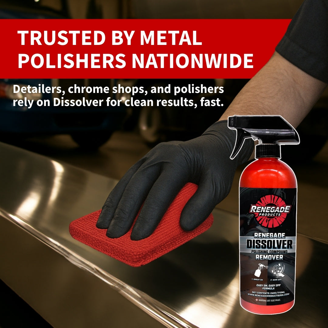 Dissolver Polishing Compound Remover