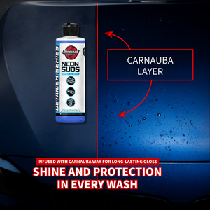 Lavage et cire colorés Neon Suds