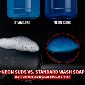 Lavage et cire colorés Neon Suds