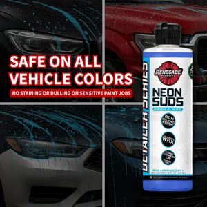 Lavage et cire colorés Neon Suds