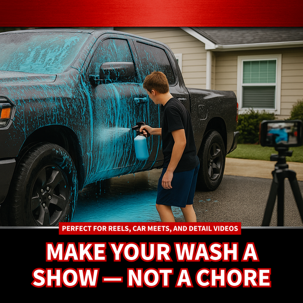 Lavage et cire colorés Neon Suds