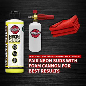 Lavage et cire colorés Neon Suds