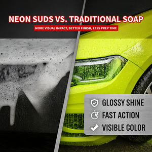 Lavage et cire colorés Neon Suds