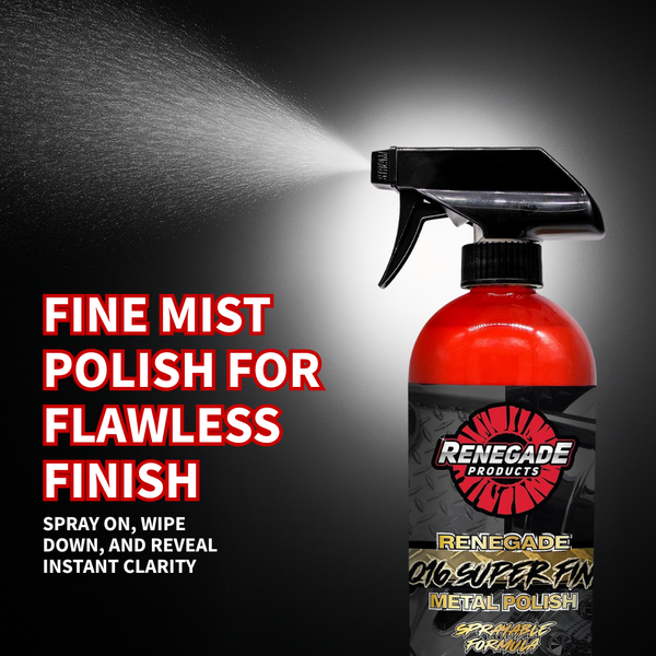 Polissage métallique pulvérisable super fin Q16