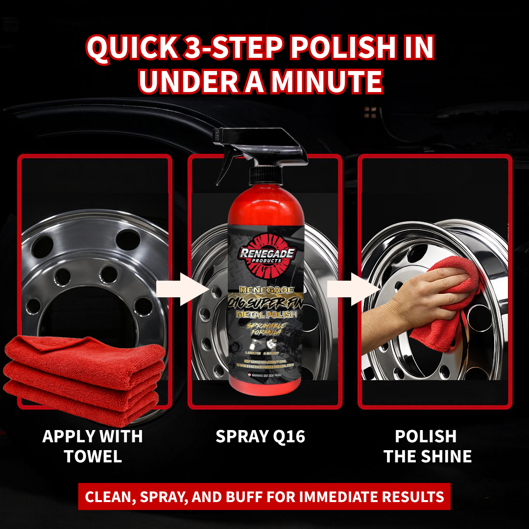 Q16 Super Fine Sprayable Metal Polish
