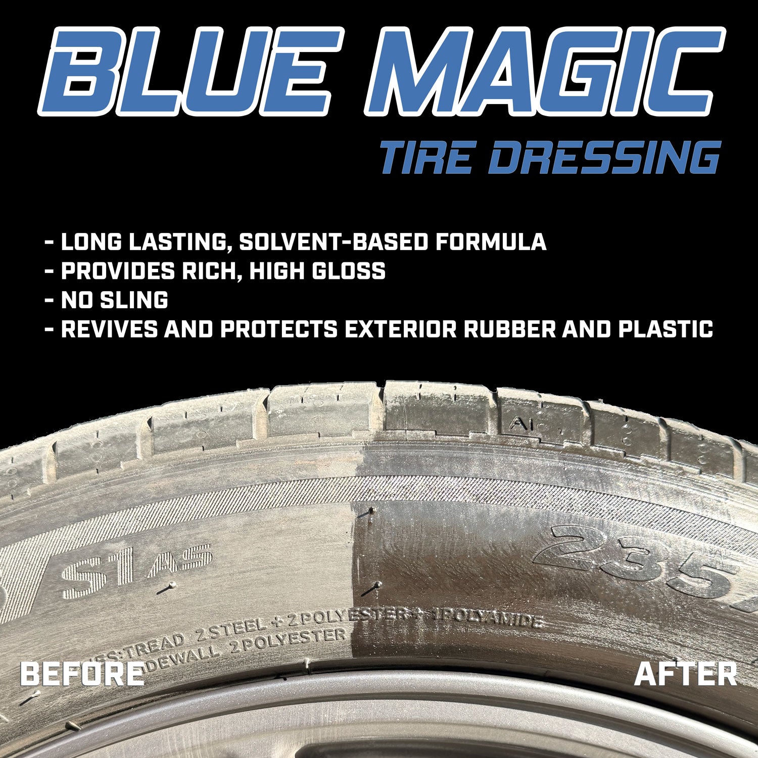 Blue Magic Tire Dressing 1 Gallon Blue Magic Tire Dressing 1 Gallon