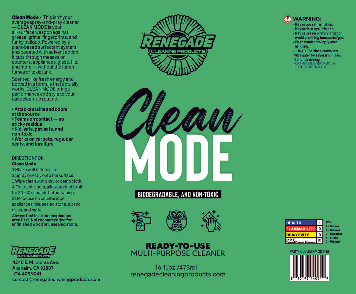 Clean Mode: Luxury Scented Multi-Purpose Cleaner