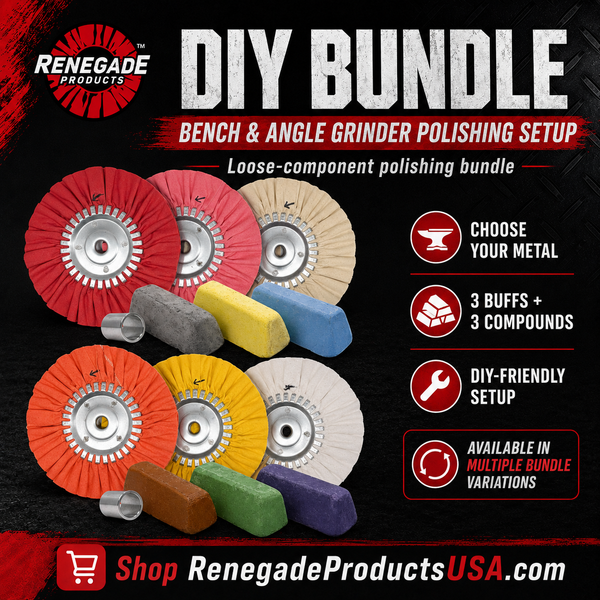DIY Polishing Bundles for Bench & Angle Grinders