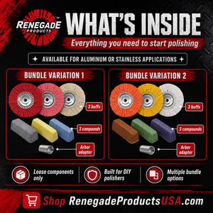 DIY Polishing Bundles for Bench & Angle Grinders