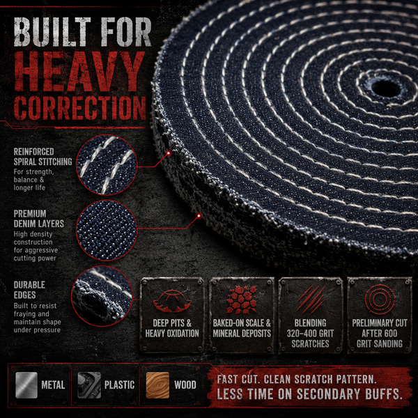 Denim Buffing Wheels