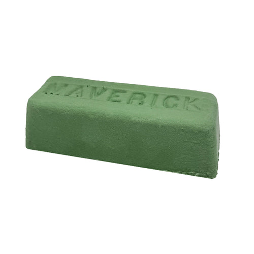 Renegade Products' metal polishing compounds in various colors, used with airway buffing wheels for effective metal finishing.