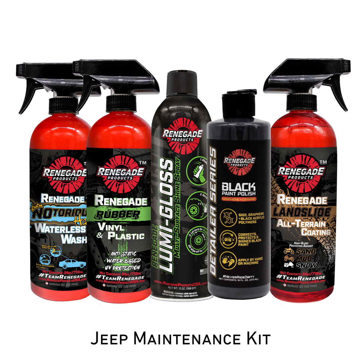 Jeep Cleaning and Maintenance Kits